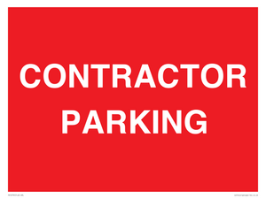 CONTRACTOR PARKING